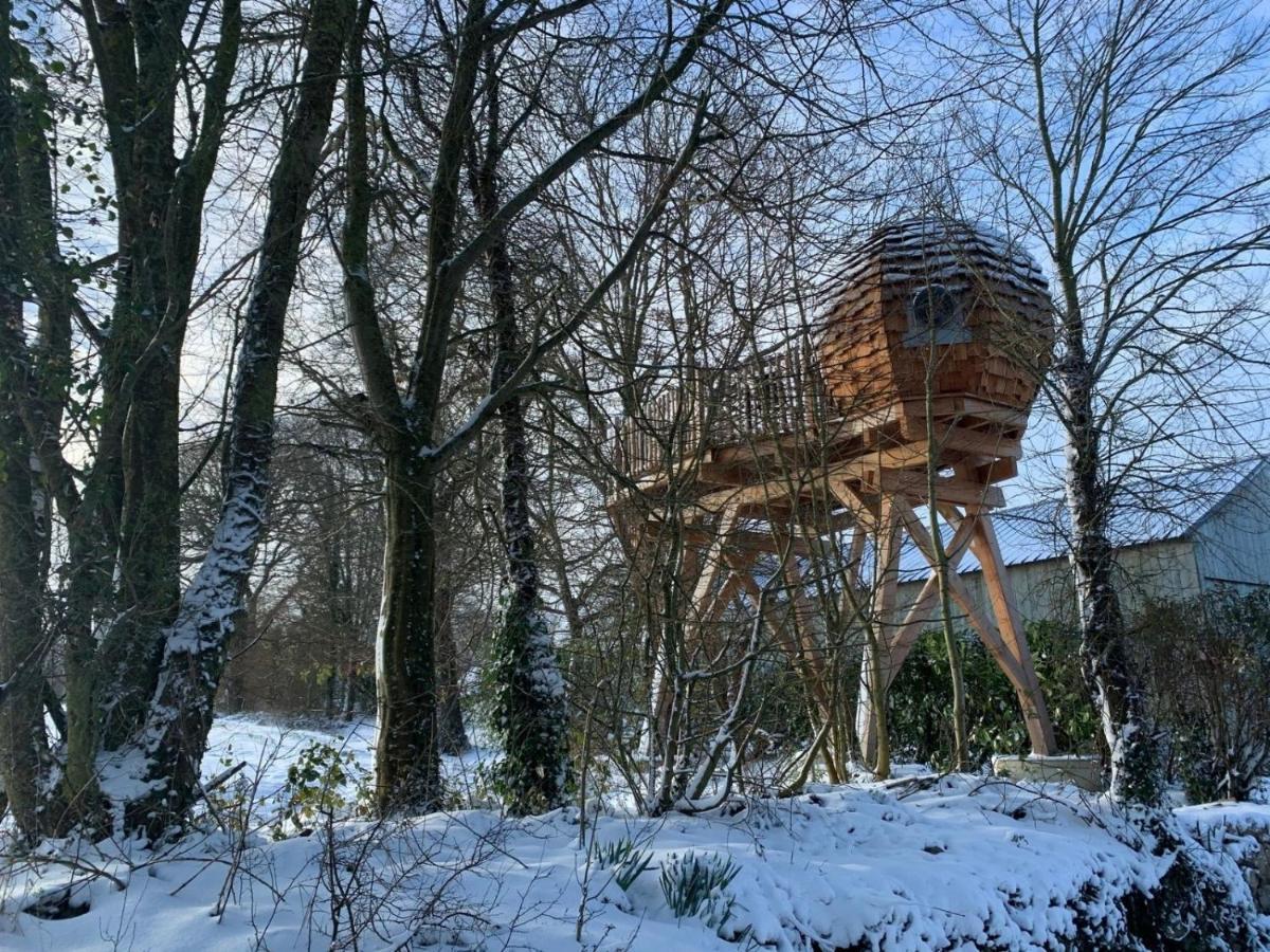 La Ville Es Renais - Ferme Et Maison D'Hotes Insolite Erquy Bagian luar foto