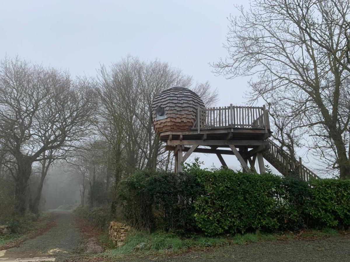 La Ville Es Renais - Ferme Et Maison D'Hotes Insolite Erquy Bagian luar foto