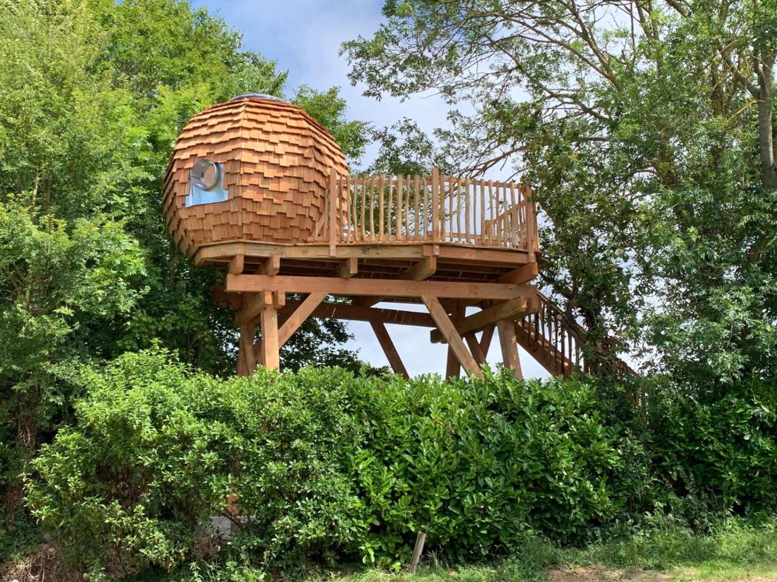 La Ville Es Renais - Ferme Et Maison D'Hotes Insolite Erquy Bagian luar foto