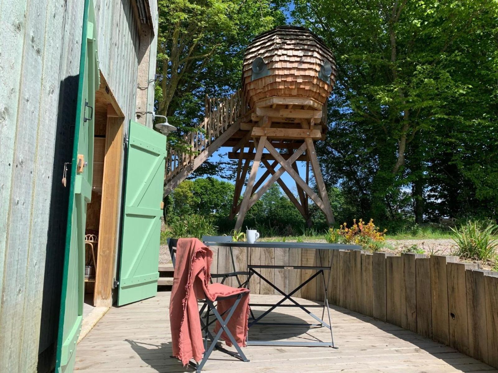 La Ville Es Renais - Ferme Et Maison D'Hotes Insolite Erquy Bagian luar foto