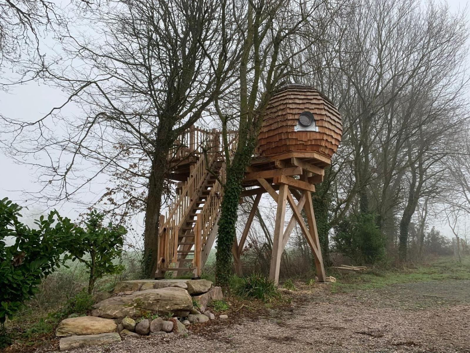 La Ville Es Renais - Ferme Et Maison D'Hotes Insolite Erquy Bagian luar foto